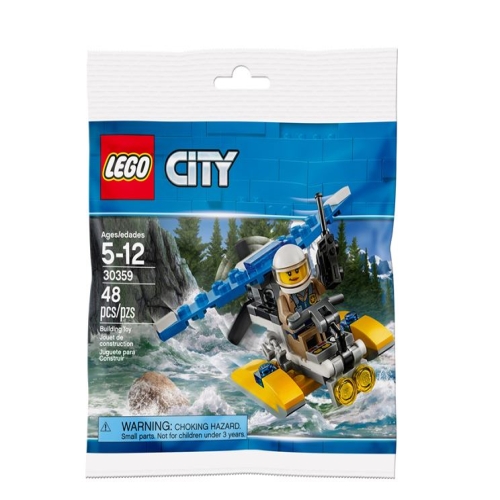 레고  시티   시티 30359-폴리스 수상 비행기/국내/폴리백