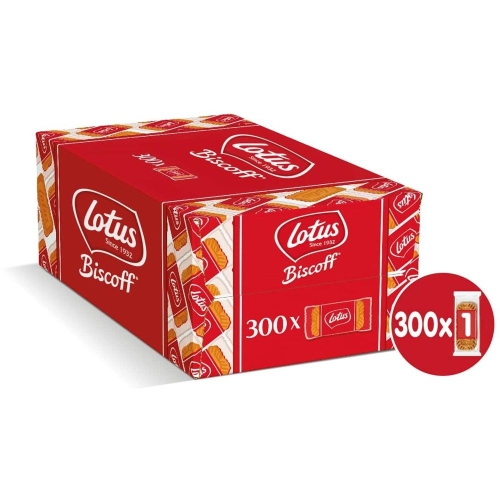 로투스  비스코프 카라멜 비스킷 1.87kg 300개 1팩