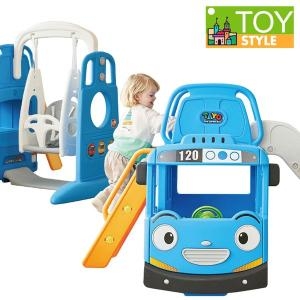 타요버스 미끄럼틀 연결 그네