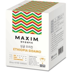 동서식품 맥심 싱글 오리진 에티오피아 시다모 드립백 10개입