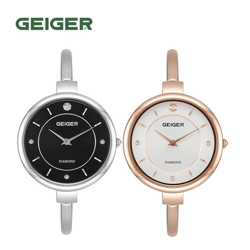 가이거 GEIGER 여성 다이아 뱅글 시계 GE1229 택1