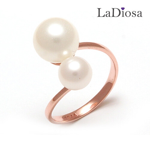 라디오사  18K 진주 반지 G18JRS-6956/