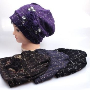 엘리트 웹피 그물 회오리 두건 모자