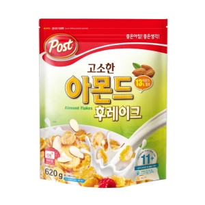 동서식품 포스트 고소한 아몬드 후레이크 620g