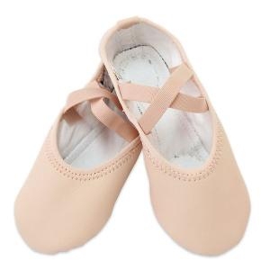 유아동 어린이 뉴베이지 PU가죽 연습 댄스 발레슈즈 4171833