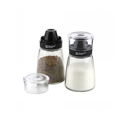 시노글라스 스마트 양념병 블랙 160ml 2P세트