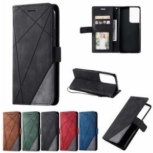 갤럭시A73 A53 A33 A13 4G 5G 레트로 컬러 디자인 가죽 플립 핸드폰 케이스