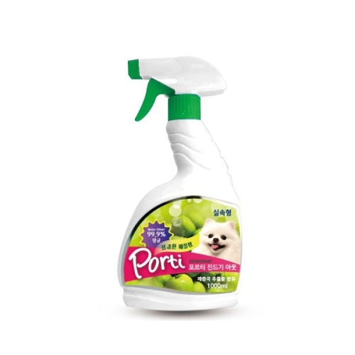씨렉스 포르티 애견 진드기아웃 탈취제 1L 3종 강아지 용품  은나노 항균 애견 탈취제