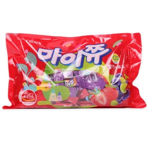 크라운제과  마이쮸 딸기맛 + 포도맛 대용량 952g