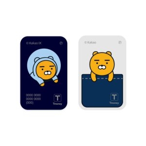 티머니 카카오프렌즈 스티커카드 아이폰용