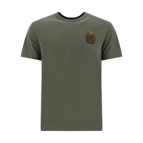 돌체앤가바나 티셔츠 amp Polos G8KBAZ G7VKVN0274 GRIGIO FANGO 48