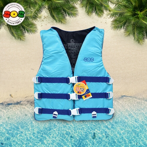 SOS 블루비치 구명조끼