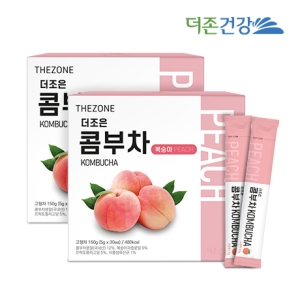 더존건강 더존 더조은 콤부차 복숭아 30개입