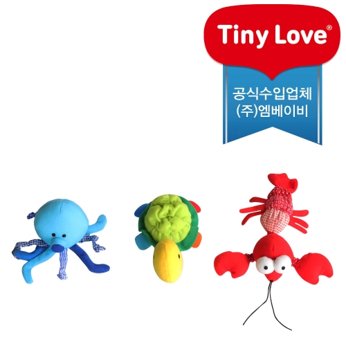 바다친구들 인형 교체형 컬러 모빌