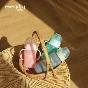 에브리데이베이비 온도감지 유리젖병 240ml