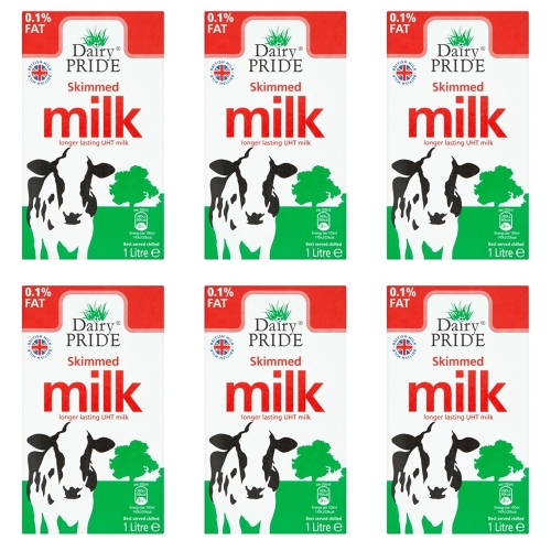 수입멸균우유 영국 Skimmed Milk 1L