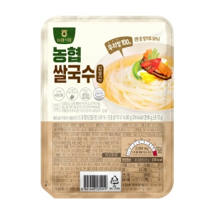 농협  우리쌀 쌀국수 멸치맛 간식 대용식 깔끔멸치맛 92gX30개 1BOX