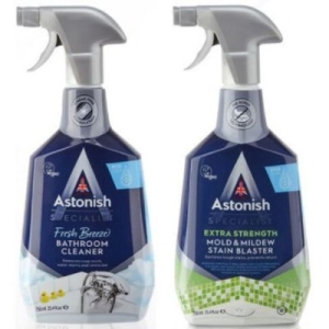 아스토니쉬 곰팡이제거 클리너 750ml + 배스룸 클리너 750ml