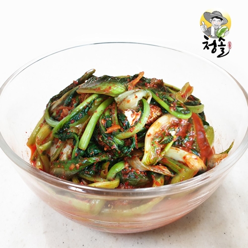 청솔  전라도 열무 얼갈이 김치 2kg 3kg