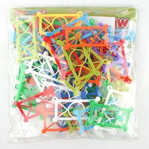 울타리모양 미니블럭 발달교구 유치원 어린이집 블럭