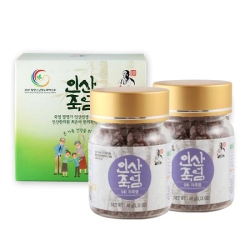 (주)인산죽염 9회 자죽염 고체 60g