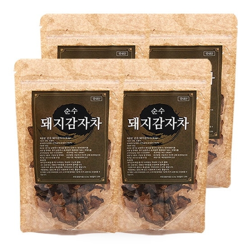 아람에프앤에이치  국내산 순수 돼지감자차 80g 4개
