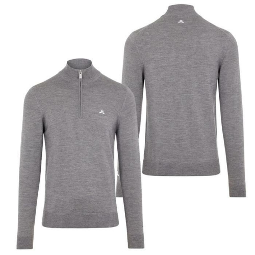 제이린드버그  남성 키안 지퍼 골프 스웨터