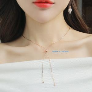 수앤수  소이어 실버목걸이  18NS712  실버 Silver     소이어 실버목걸이  18NS712