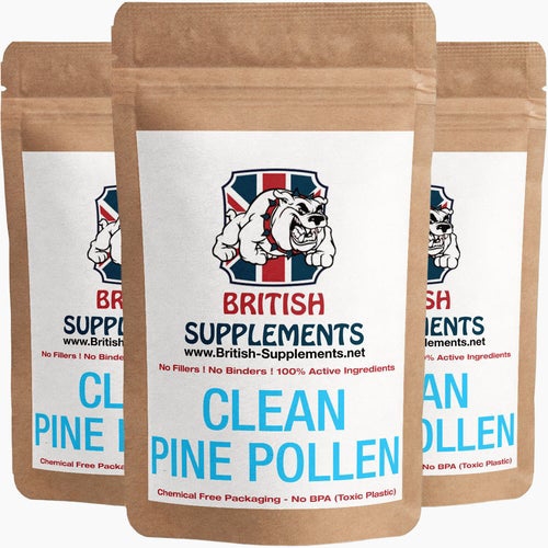 BRITISH SUPPLEMENTS Pine Pollen 송화 가루 90정