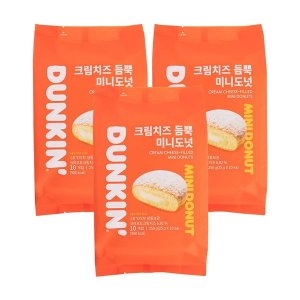 던킨도너츠 크림치즈 듬뿍 미니도넛 250g [3개]