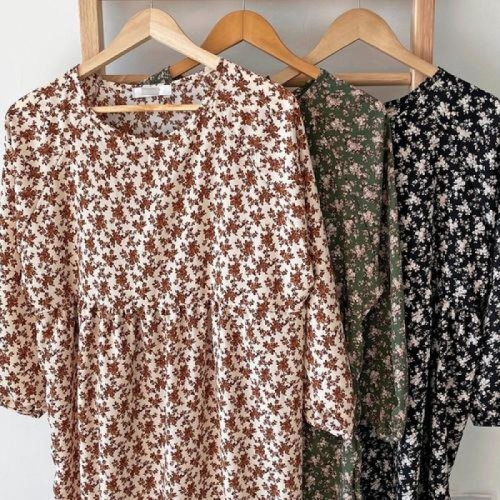 시드마켓 디유 플라워 롱원피스 202G519S 빅사