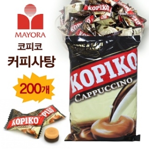 마요라  코피코 커피 사탕 카푸치노 캔디 200개 디저트 후식 캔디 화이트데이