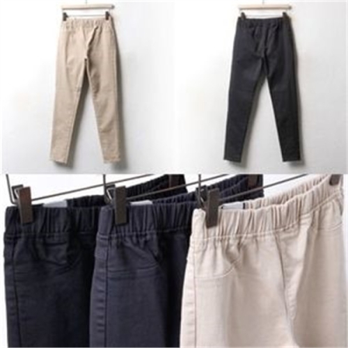 아이우먼 큰옷 810 밴딩 슬림 면 스키니 DLO3485 빅사