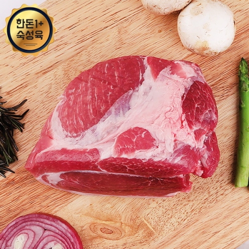 웰굿  냉장한돈1+ 국내산 숙성 돼지고기 뒷다리살 수육용 1kg