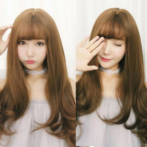 웨이브롱 자연스러운 여신머리 예쁜가발 4584244