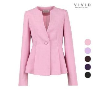 마담4060 211015 여름 얇은 니트 가디건 데일리 여친룩 오픈 카라 라운드넥 긴팔