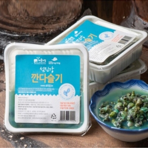 섬진강다슬기마을  섬진강 깐다슬기 자숙 100g
