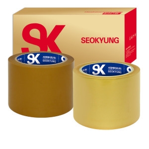 서경테이프  초강력 OPP 박스테이프 R75 투명 75mm x 50m