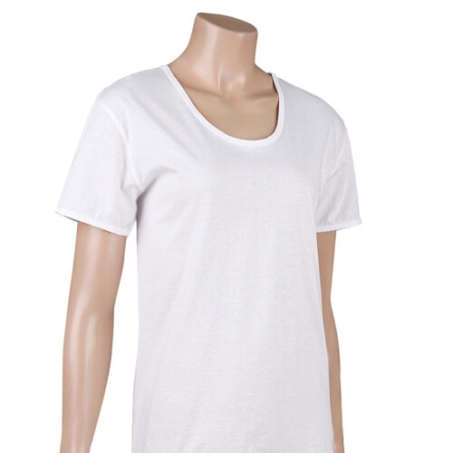 BYC 고급 순면 여성 베이직 반팔 런닝_BYI2550