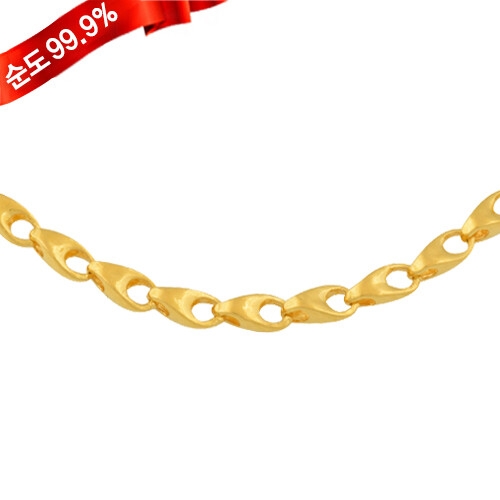 혼골드모아 골드모아 24K 순금 남성 목걸이 75g 제이슨