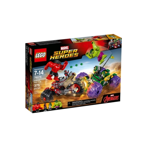 레고  마블 슈퍼히어로 헐크 vs 레드 헐크 (76078)