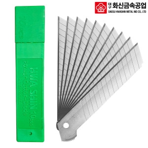 화신공업  커터칼날 18mm 10개입 대형