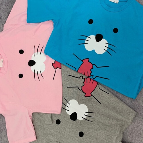 빅사이즈사랑해요 5439L203 물개 나염 원피스 TS