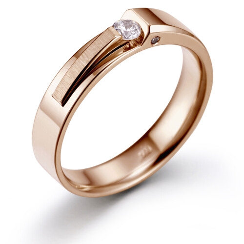 커플레인  18k 남자 금반지 디자인 R18MR045