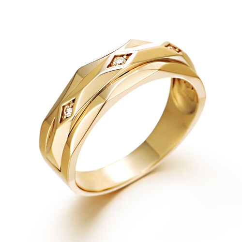 커플레인  여자 14K 가드링 반지 R14WR082