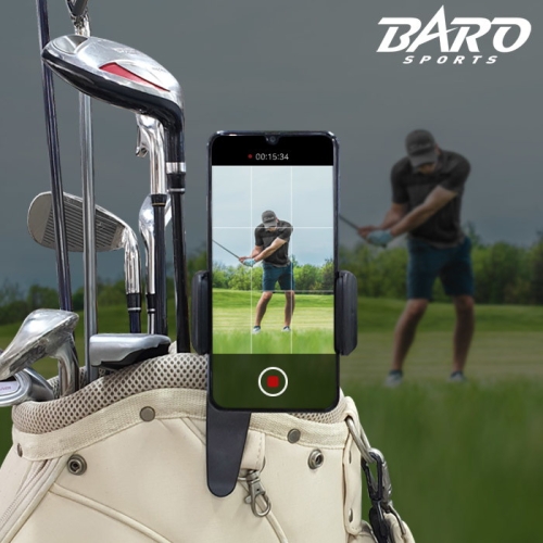 바로스포츠  골프 스윙촬영 셀피 거치대 셀프촬영 홀더 스윙동영상 자세 분석 골프 스윙촬영 거치대