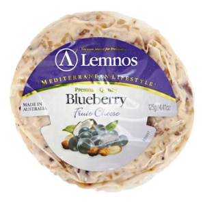 램노스  과일치즈 블루베리 125g