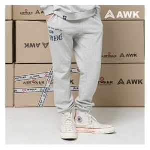 에어워크주니어 AWK 리버스 로고 스? 조거 팬츠
