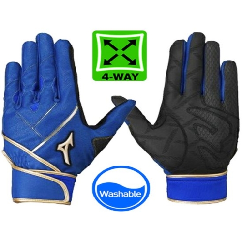 미즈노 야구 제로스페이스 배팅장갑 1EJEA09427RO D2203