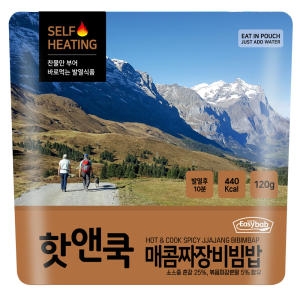 참미푸드 핫앤쿡 매콤짜장비빔밥 120g